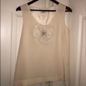 Kate Spade ivory / cream silk blouse EUC